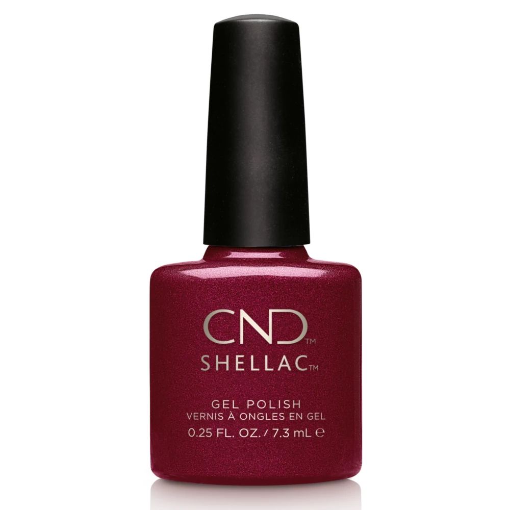 CND Shellac Crimson Sash