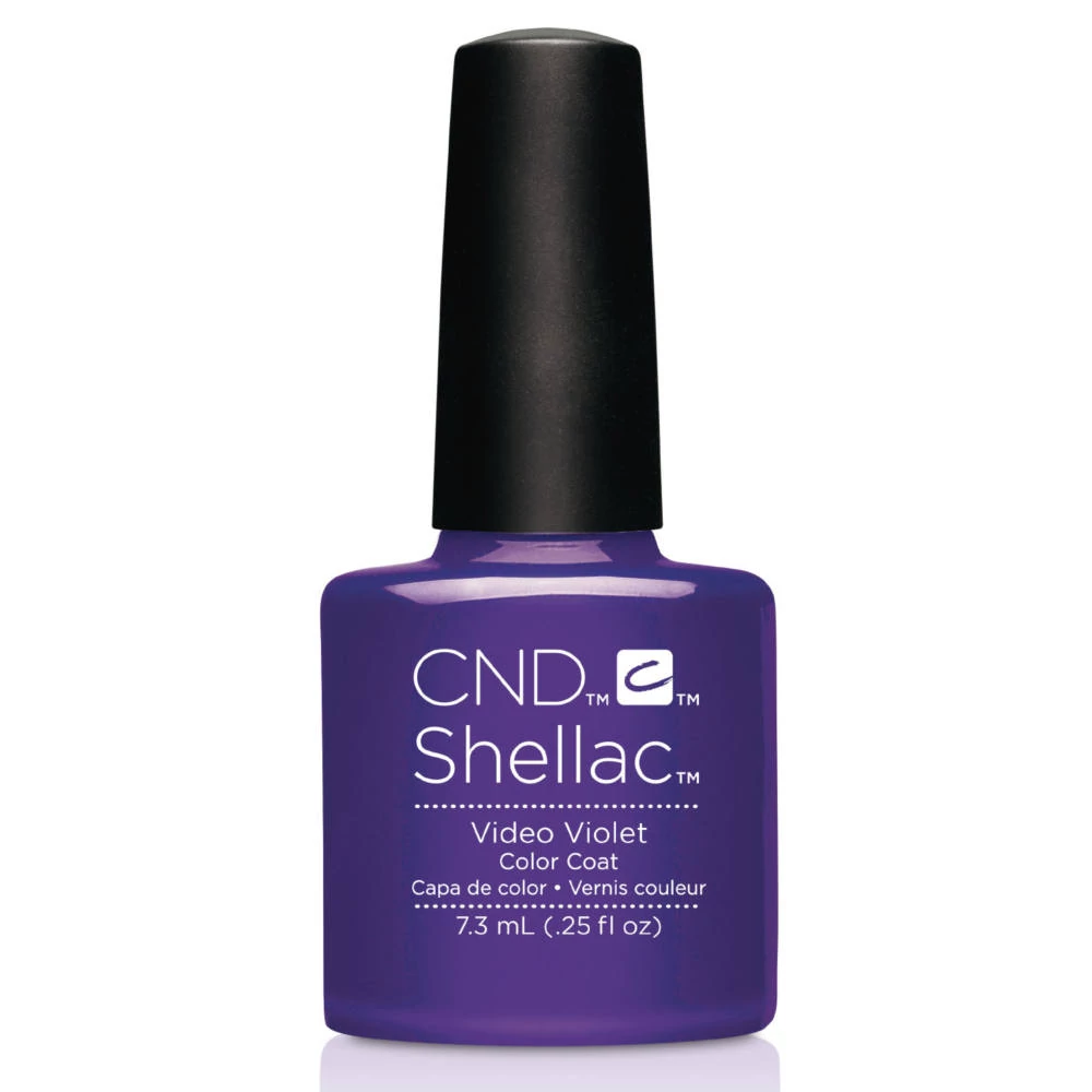 CND Shellac Video Violet