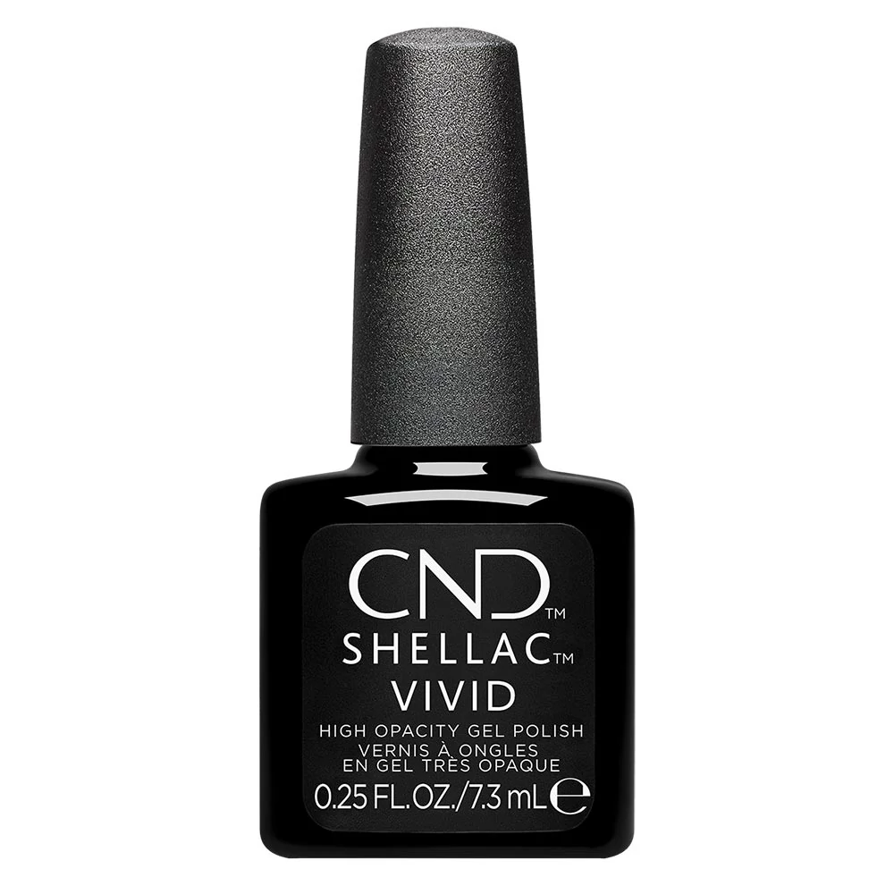 CND Shellac VIVID - Black Tuxedo